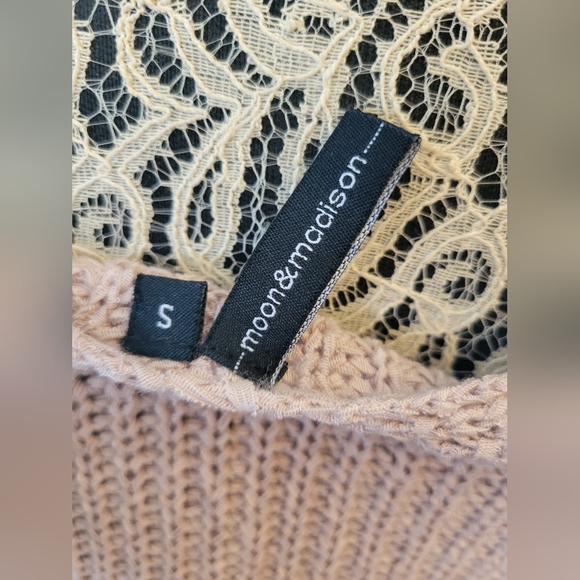 Light Pink Knit Tank Top (Size Small) - Picture 5 of 5